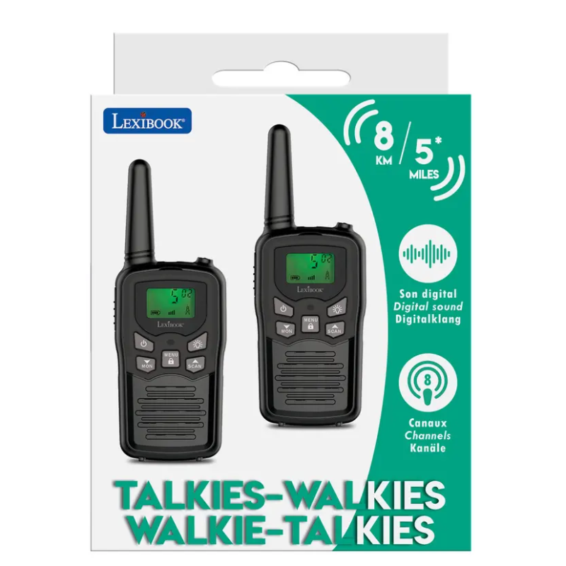 Walkie Talkie Digital 8 Canales 8 Km
