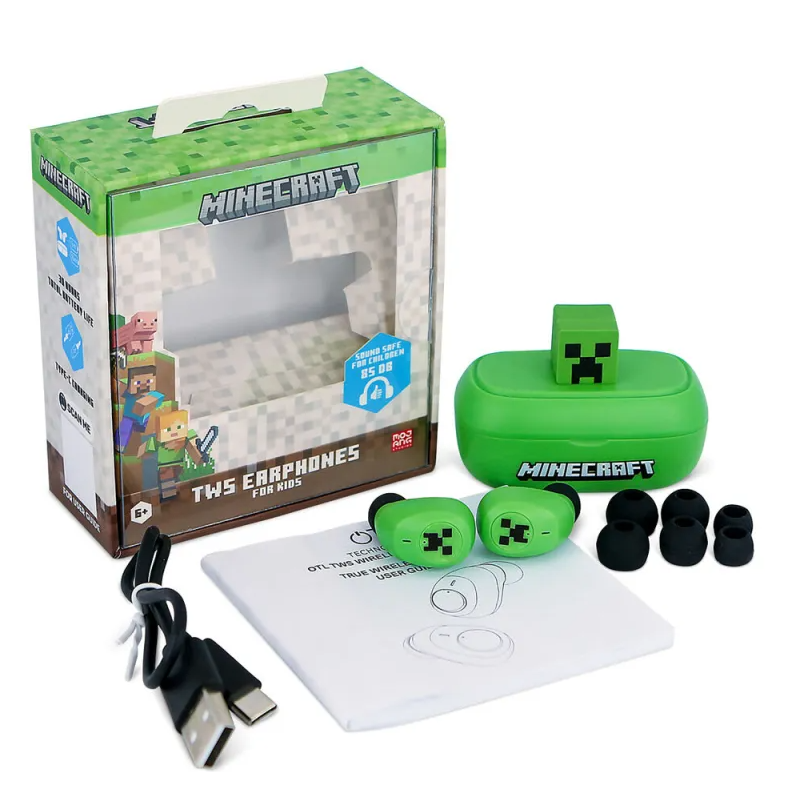 Auriculares Minecraft 3D