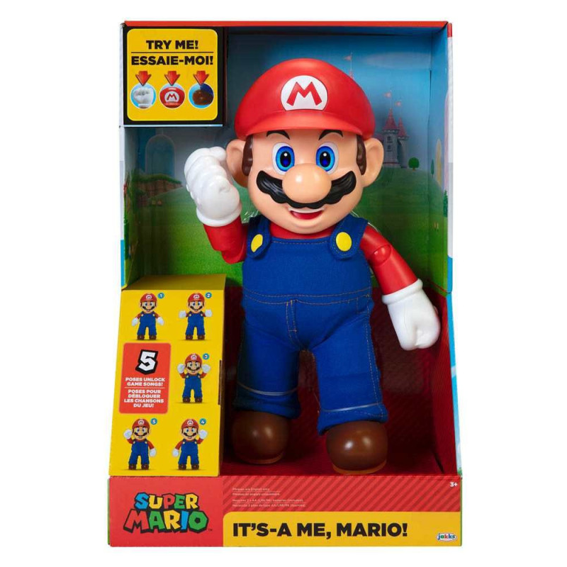 Figura Super Mario Interactiva 36 cm
