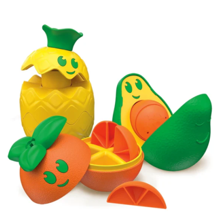 Clementoni Set De Frutas Monta Y Aprende