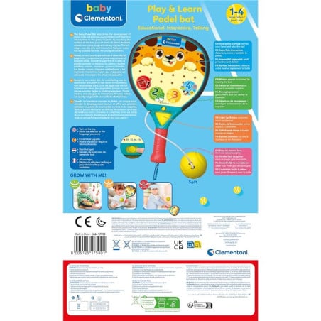 Clementoni Raqueta Interactiva Pádel