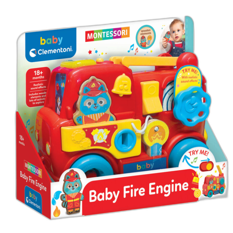 Montessori Camión De Bomberos