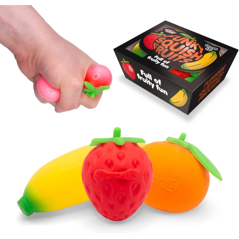 Scrunchems Pack Frutas Squishy