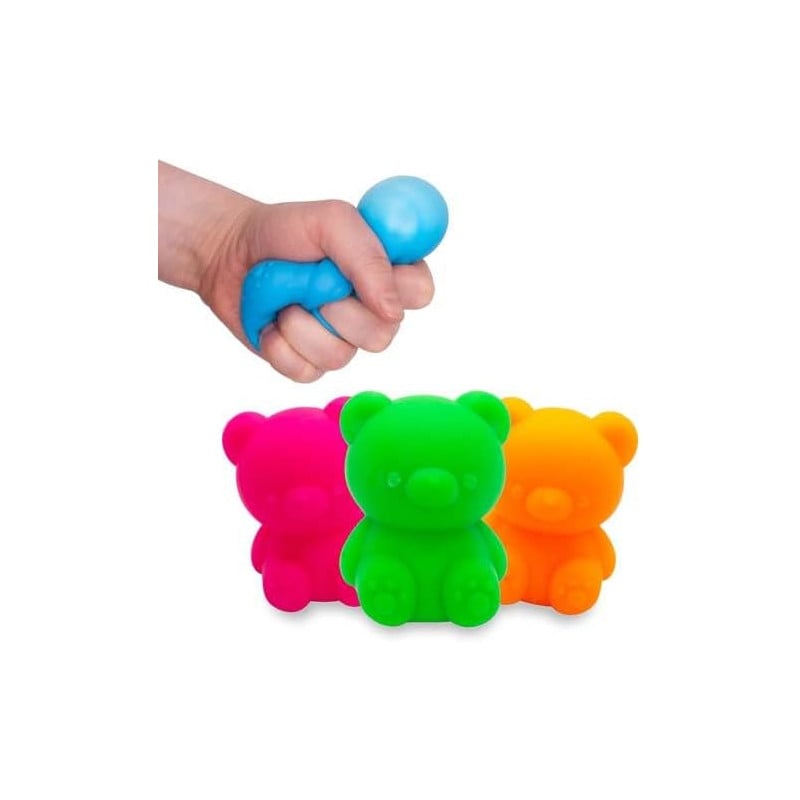 Scrunchems Osito Neón Squishy Con Aroma
