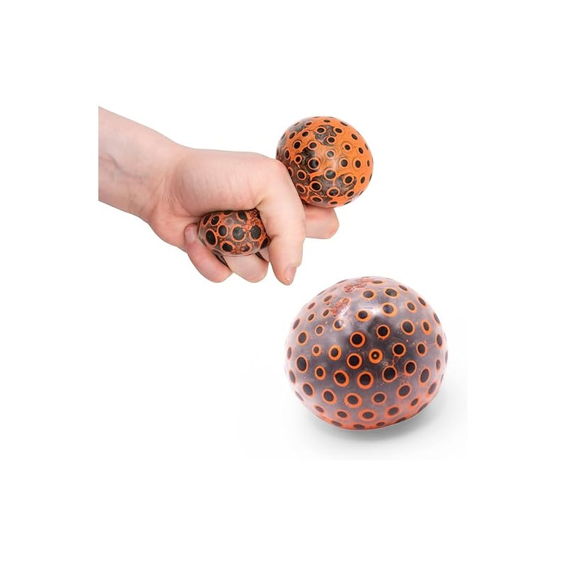 Scrunchems Pelota Squishy Neón Beans