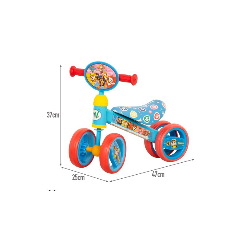 Triciclo De 3 Ruedas Paw Patrol