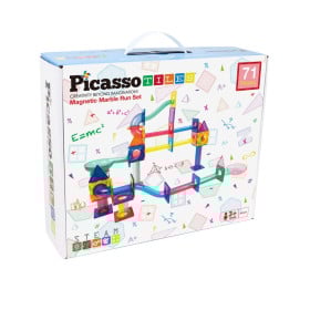Picasso Tiles Circuito De Canicas Magnéticas 71 Piezas