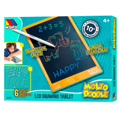 Pizarra LCD XL Molto Doodle Tablet