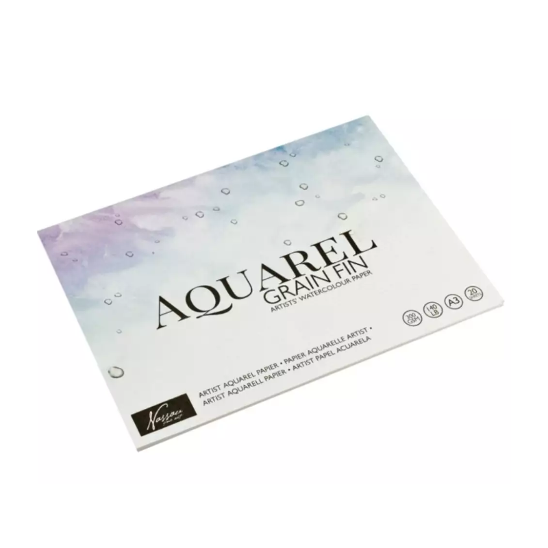 Bloc Acuarela 20 Hojas Papel 300G A3