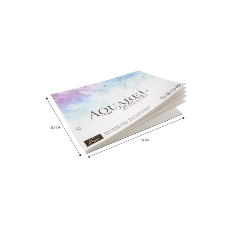 Bloc Acuarela 20 Hojas Papel 300G A3
