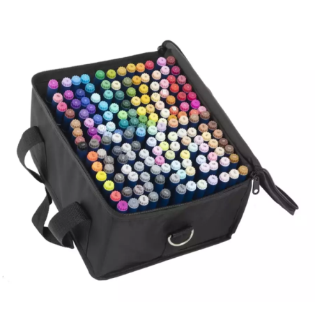 Maletín 168 Marcadores Dobles Nassau