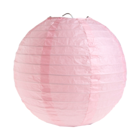 Farolillo Rosa 20 Cm Papel