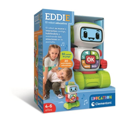 Clementoni Eddie Robot Interactivo