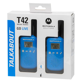 Walkie Talkie Motorola T42 Azul 2
