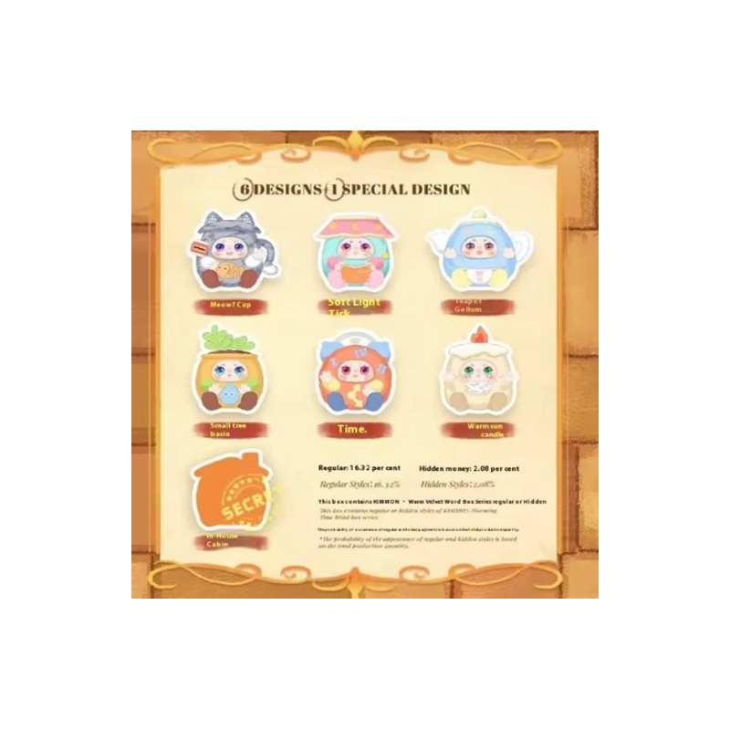 Kimmon Warming Time Blind Box