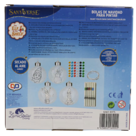Set Bolas De Navidad Para Pintar The Elf On The Shelf 2
