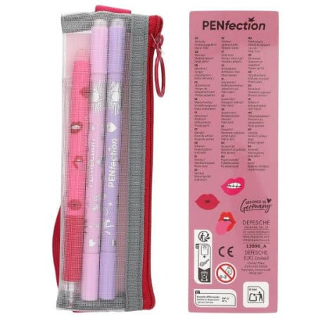 PENfection Set Libreta Con Bolígrafos Corazones