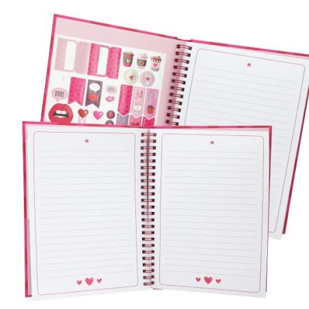 PENfection Set Libreta Con Bolígrafos Corazones
