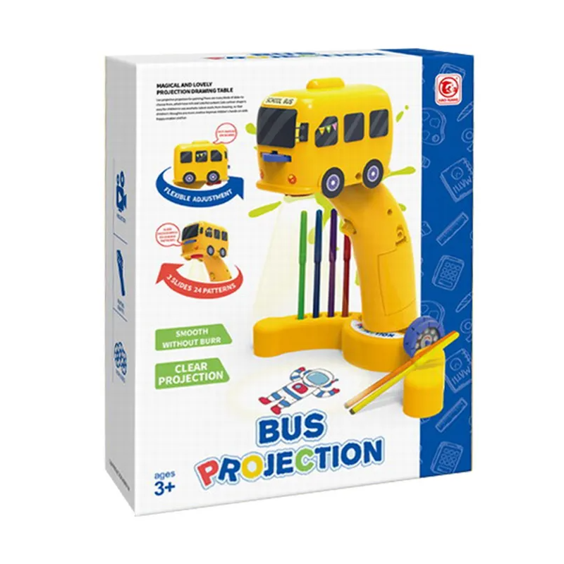 Proyector Autobús Con Rotuladores