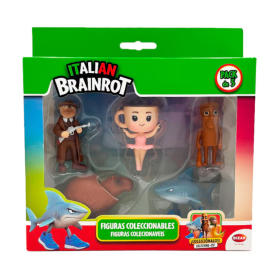 Italian Brainrot Pack De 5 Figuras 5 cm 2