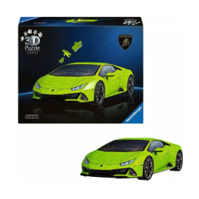 Puzzle 3D Lamborgini Huracán EVO Verde