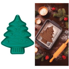Molde Pastel Árbol De Navidad 18x16 Cm