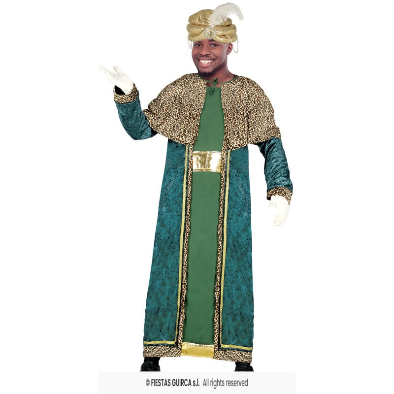 Disfraz Rey Mago Adulto Baltasar Talla L