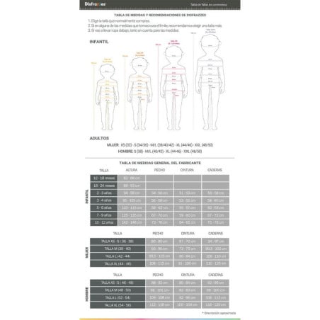 Disfraz Pastor Adulto Talla L 52-54