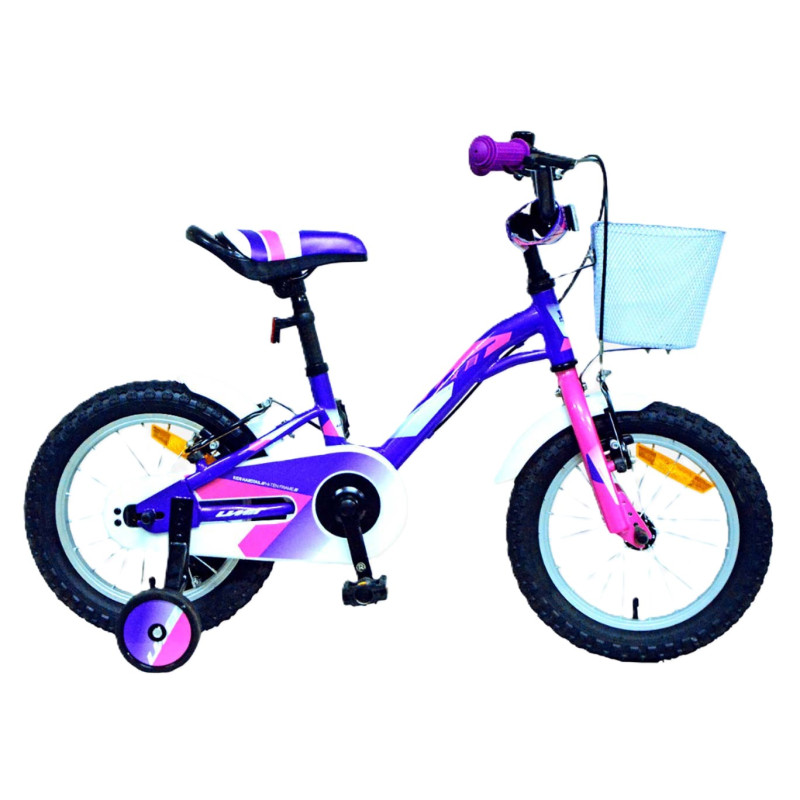 Bicicleta Alice Violeta 14 Pulgadas 3-5 Años De UMIT
