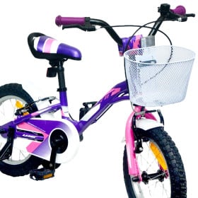 Bicicleta Alice Violeta 14 Pulgadas 3-5 Años De UMIT 2