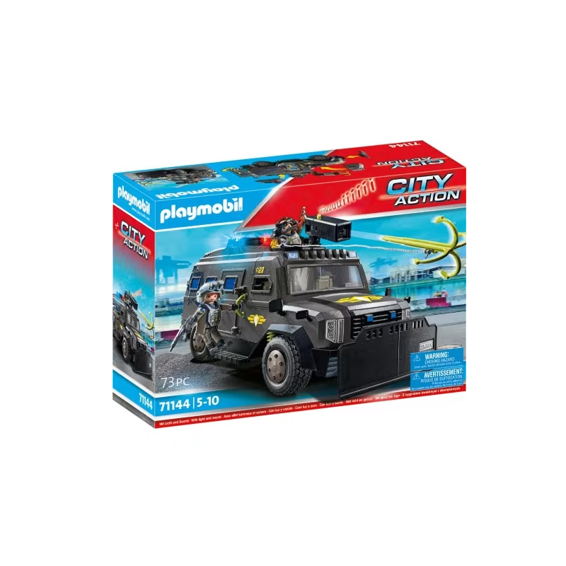 Playmobil City Action: Vehículo Todoterreno Fuerzas Especiales