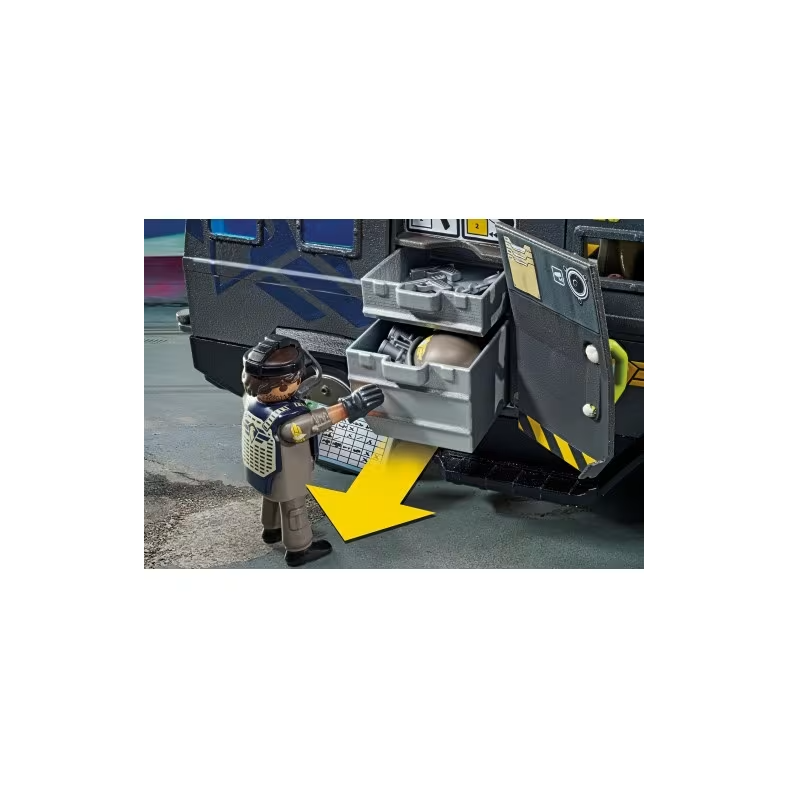 Playmobil City Action: Vehículo Todoterreno Fuerzas Especiales