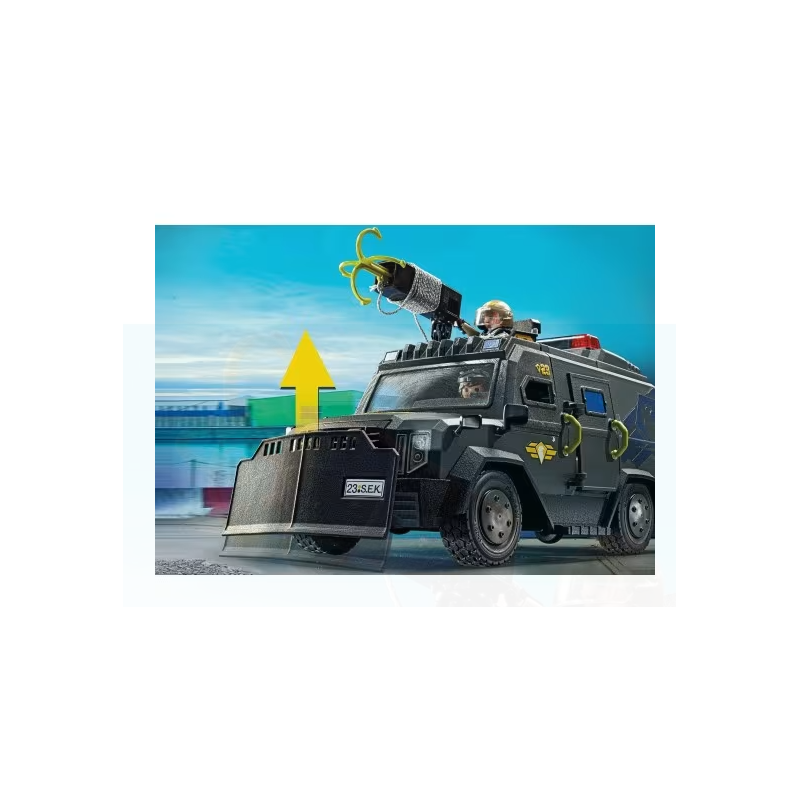 Playmobil City Action: Vehículo Todoterreno Fuerzas Especiales