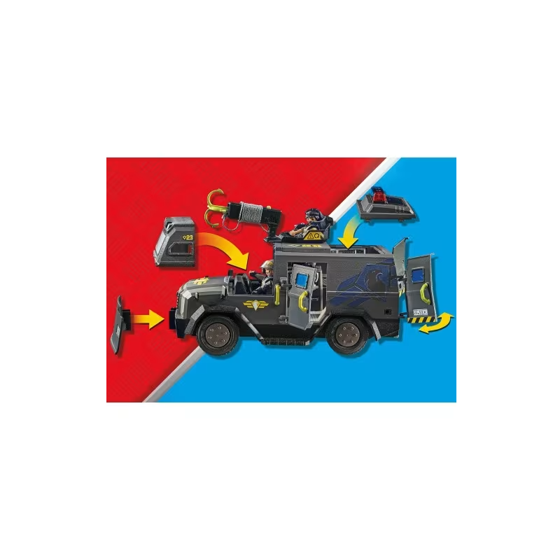 Playmobil City Action: Vehículo Todoterreno Fuerzas Especiales