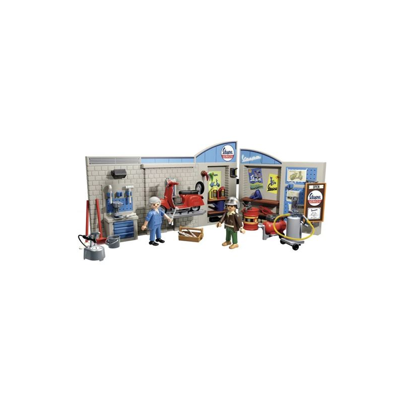 Playmobil Vespa: Garaje Años 60