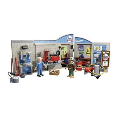Playmobil Vespa: Garaje Años 60