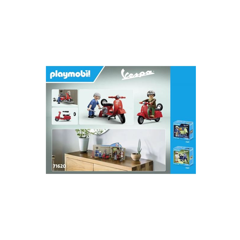 Playmobil Vespa: Garaje Años 60