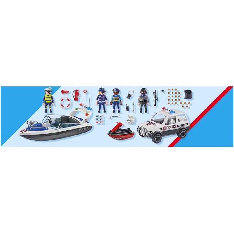 Playmobil City Action: Persecución Policial En El Agua