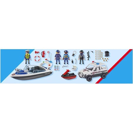 Playmobil City Action: Persecución Policial En El Agua