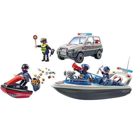 Playmobil City Action: Persecución Policial En El Agua
