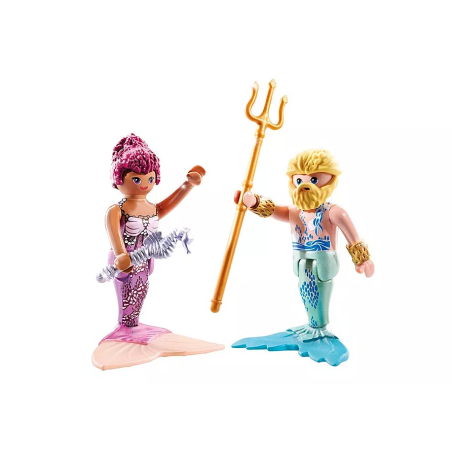Playmobil Duo Pack: Sirena Y Tritón