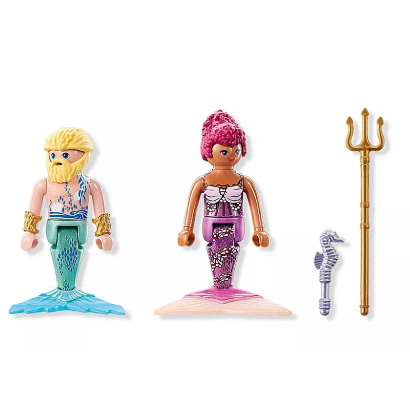 Playmobil Duo Pack: Sirena Y Tritón