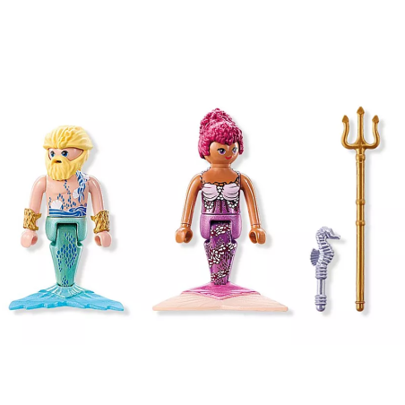 Playmobil Duo Pack: Sirena Y Tritón