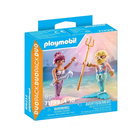 Playmobil Duo Pack: Sirena Y Tritón