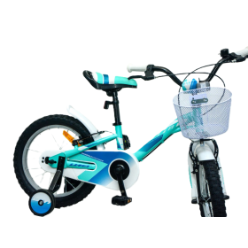 Bicicleta Alice Turquesa 16 Pulgadas 5-6 Años De UMIT 2