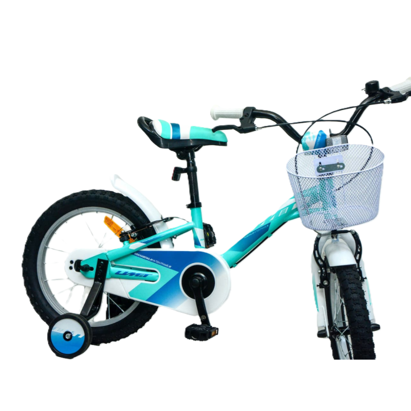 Bicicleta Alice Turquesa 16 Pulgadas 5-6 Años