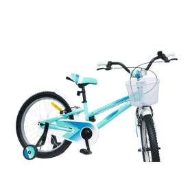Bicicleta Alyce Blanco/Turquesa 18 Pulgadas 6 Años De UMIT 2