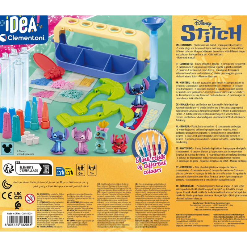 Laboratorio De Bolígrafos Disney Stitch