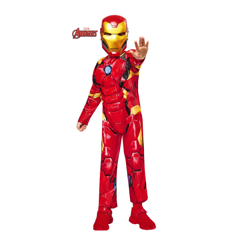 Disfraz Ironman Black Line Talla 3-4 Años De Rubies