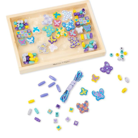 Melisa & Doug Cuentas Madera Mariposas 2